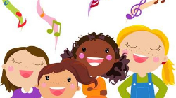 Kids singing
