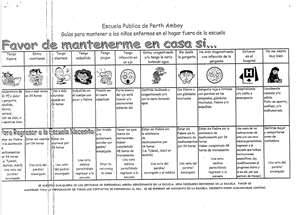 Sick - Spanish