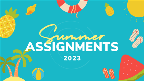 summer assignment